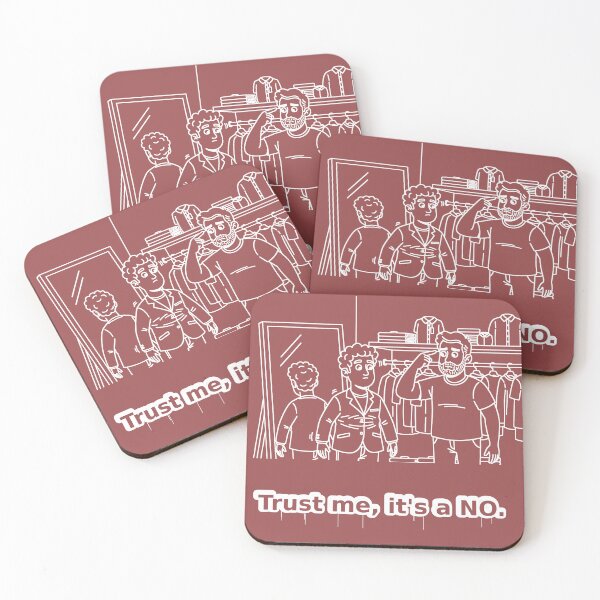 Item preview, Trust Me, It’s a NO. Minimal Comic Line Art With Street-Style Text designed and sold by Elando1212.