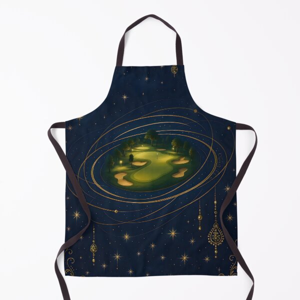 Item preview, Magical golf course under stars designed and sold by MKV Design.