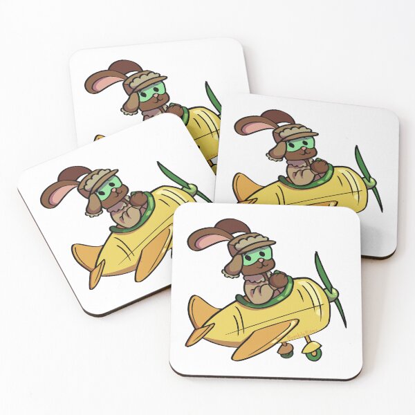 Item preview, Carrot Pilot - Funny Brown Rabbit designed and sold by BumbleBites.