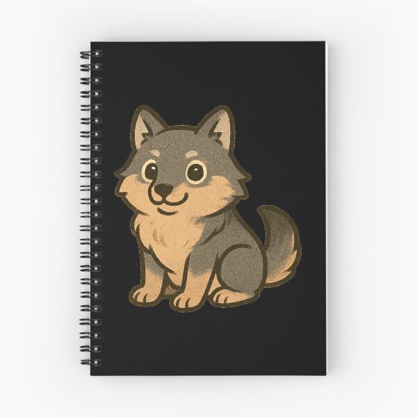 Item preview, Cute chubby little wolf pup designed and sold by DogLord.
