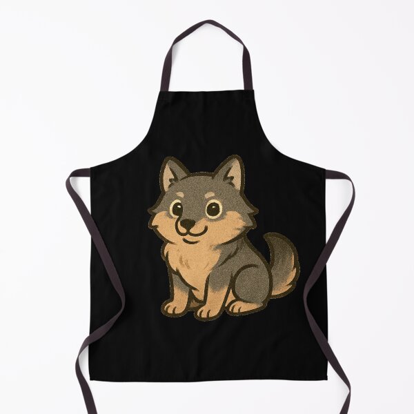 Item preview, Cute chubby little wolf pup designed and sold by DogLord.