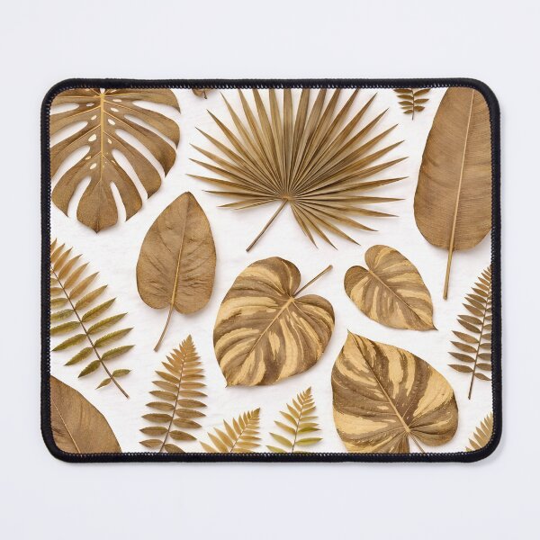 Item preview, Dried Tropical Leaves Botanical Nature Art designed and sold by SparkSpiral.
