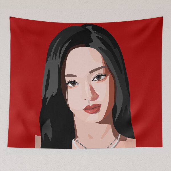 Item preview, Ahyeon of Babymonster in a stunning vector digital portrait. designed and sold by Aome22.