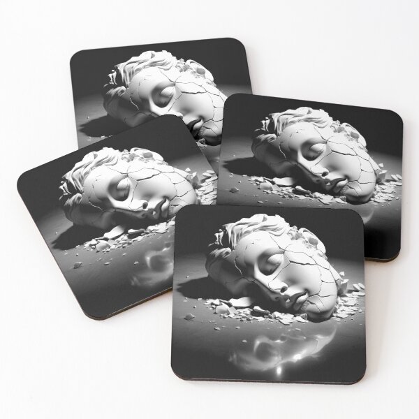 Item preview, Echoes of Fragility – Abstract Emotional Wall Art designed and sold by Okmanoo.