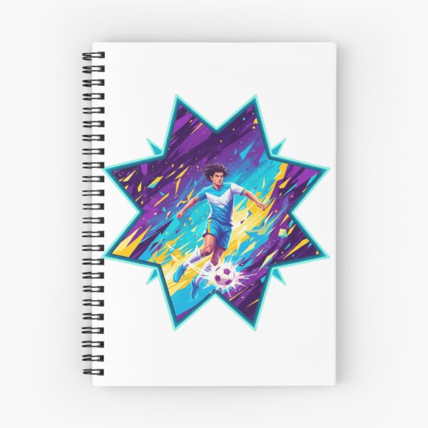 Item preview,  Neon Football Hero - Dynamic Soccer Action Art designed and sold by t-shirt studio.