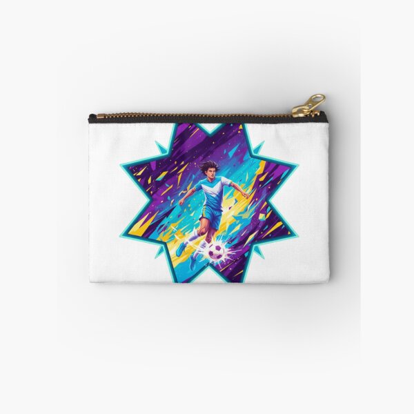 Item preview,  Neon Football Hero - Dynamic Soccer Action Art designed and sold by t-shirt studio.
