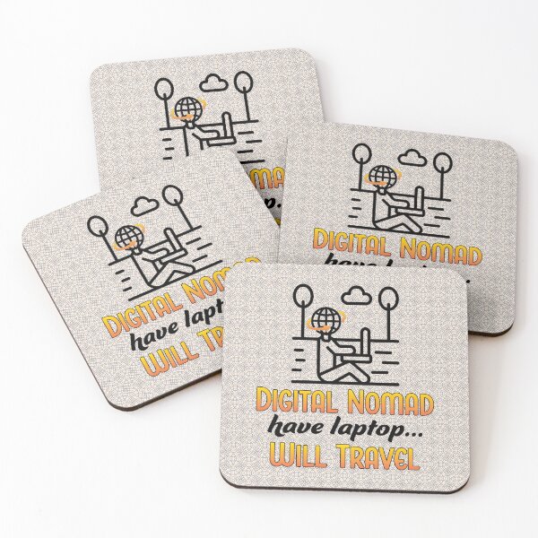 Item preview, Digital Nomad. designed and sold by UltraQuirky.