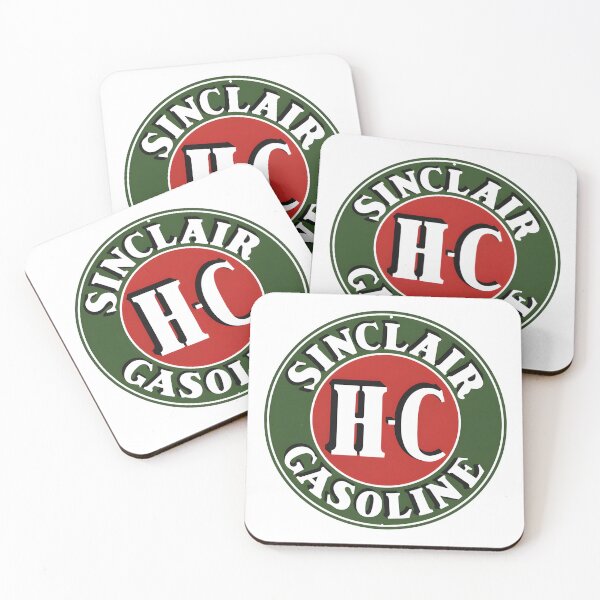 Item preview, Vintage Sinclair H-C Gasoline Porcelain Sign Logo designed and sold by CharlieDesings.