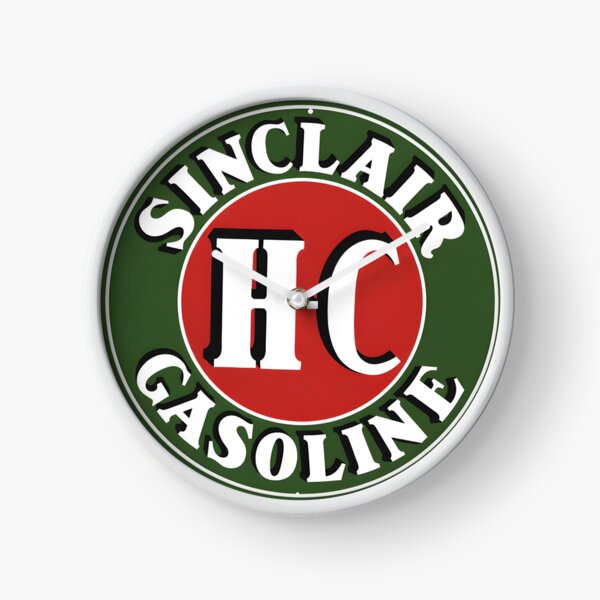 Item preview, Vintage Sinclair H-C Gasoline Porcelain Sign Logo designed and sold by CharlieDesings.