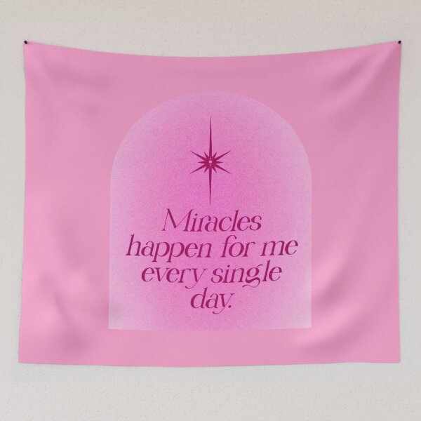 Item preview, Miracles happen for me designed and sold by We Are Stardust.