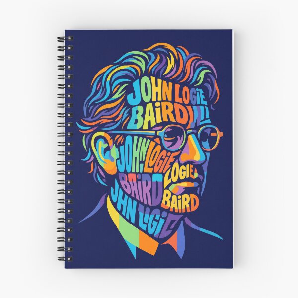 Item preview, John Logie Baird Text Art designed and sold by FAFCouture.