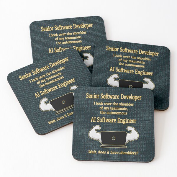 Item preview, AI Software Engineer. designed and sold by UltraQuirky.