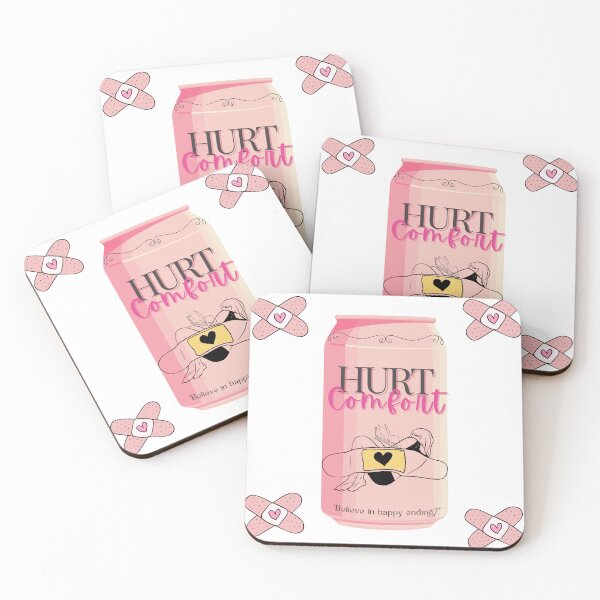 Item preview, Hurt Comfort - Fanfic Trope in a Can designed and sold by Nyxander's Bookish Catalogue.