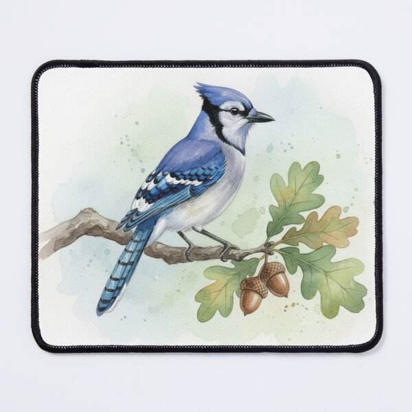 Item preview, American blue jay designed and sold by WildArtIT.