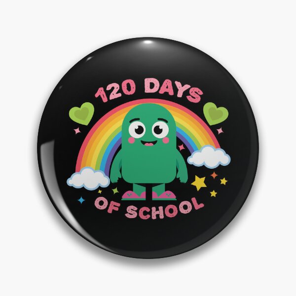 Item preview, 120 Days of School Green Monster Teacher 120th Day of School designed and sold by AhmedZouita.
