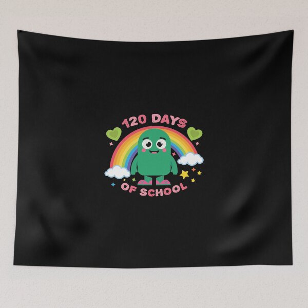 Item preview, 120 Days of School Green Monster Teacher 120th Day of School designed and sold by AhmedZouita.
