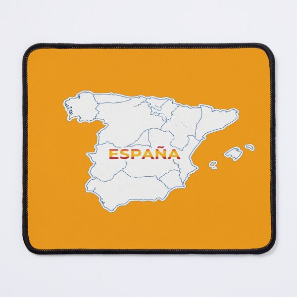 Item preview, Minimal SPAIN Map Outline Sticker |Country Shape with with name designed and sold by Soft Strength Studio.