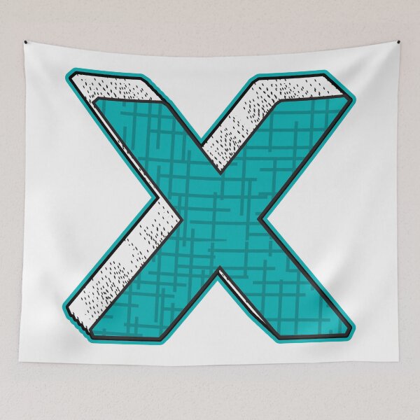 Item preview, Alphabets - Blue | YWZMLS 19 designed and sold by MyStickersCove.