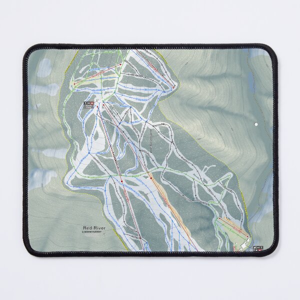 Item preview, Red River Resort Trail Map designed and sold by Mapsynergy.