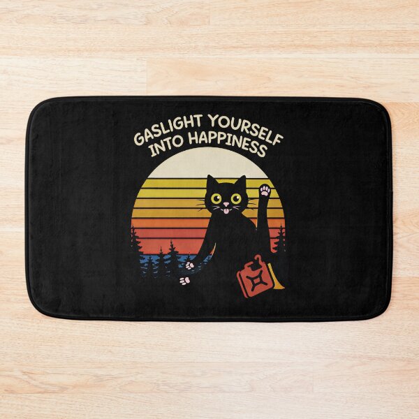 Item preview, Funny Gaslight Yourself Into Happiness Quote designed and sold by gear-posters.