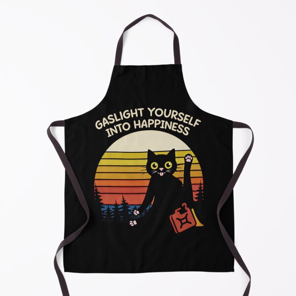 Item preview, Funny Gaslight Yourself Into Happiness Quote designed and sold by gear-posters.