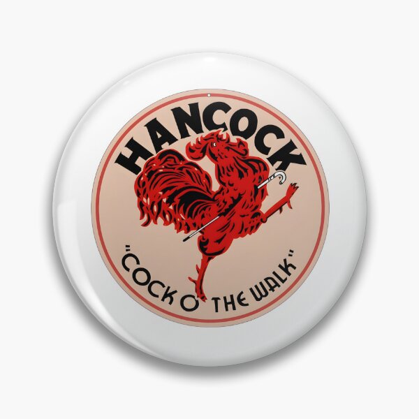 Item preview, Vintage Hancock Gasoline "Cock o' the Walk" Rooster Logo designed and sold by CharlieDesings.