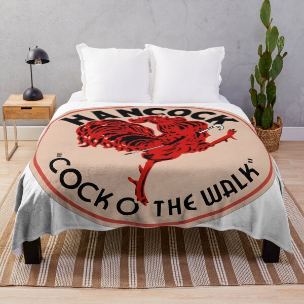 Item preview, Vintage Hancock Gasoline "Cock o' the Walk" Rooster Logo designed and sold by CharlieDesings.