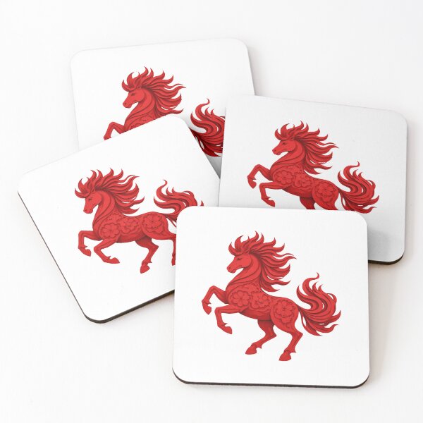 Item preview, Lunar New Year Fire Horse Papercut designed and sold by Vendeloc.