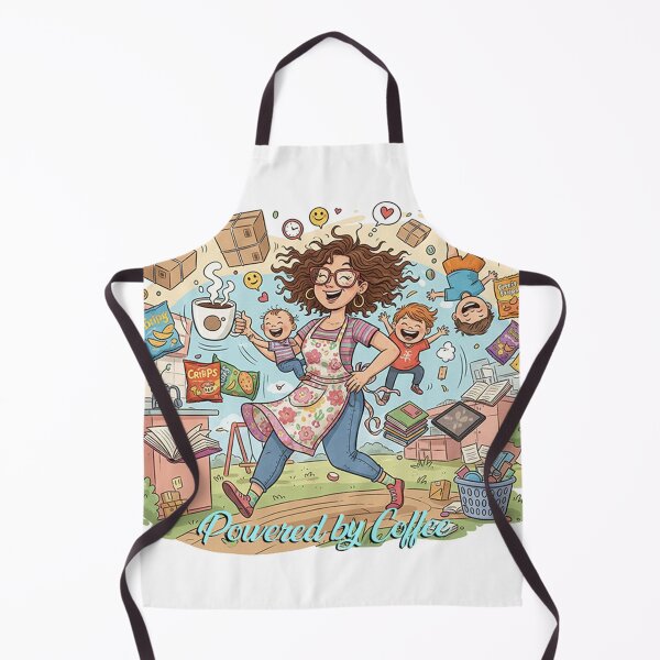 Item preview, Powered by Coffee designed and sold by Misty Brook Designs.