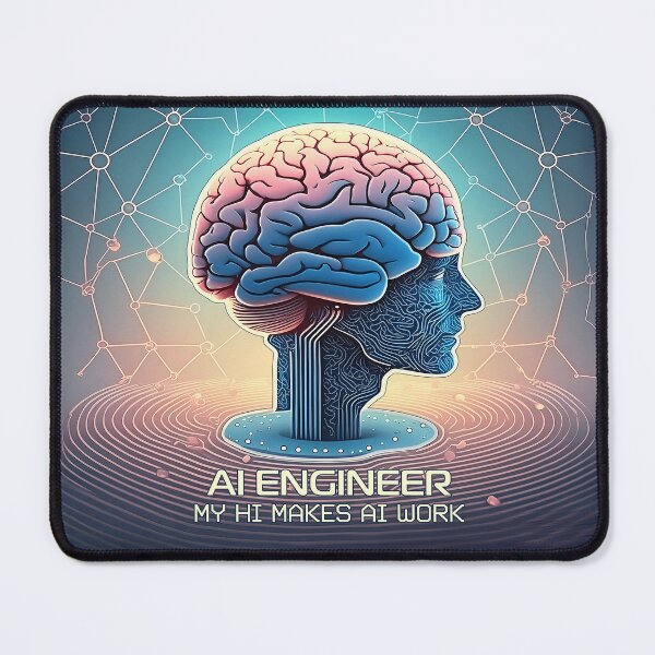Item preview, AI Engineer. designed and sold by UltraQuirky.