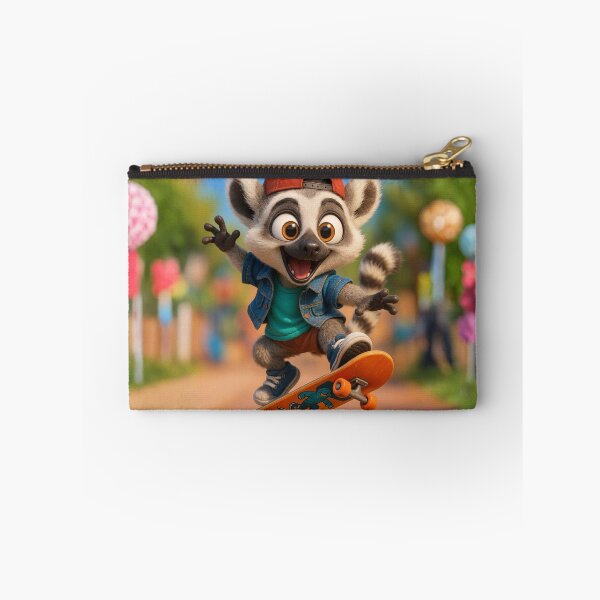 Item preview, Skater Lemur designed and sold by Sillytoe.