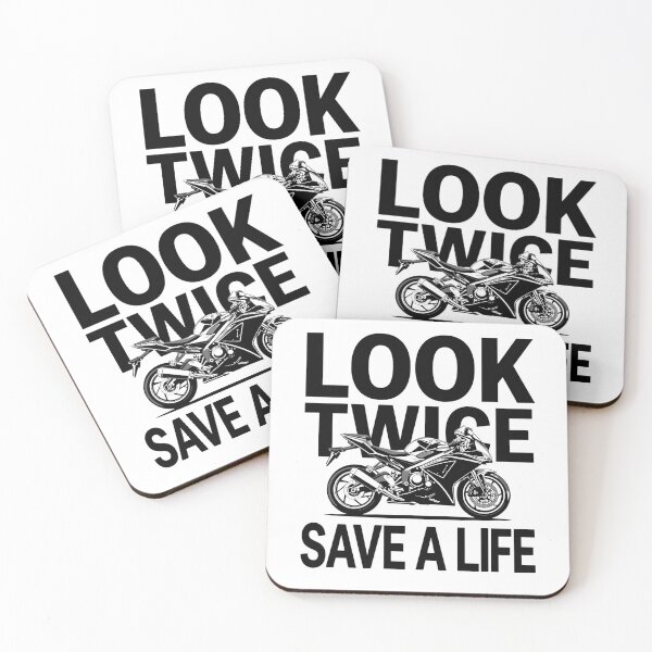 Item preview, Look Twice – Motorcycles Are Everywhere designed and sold by TwoWheels-shop.