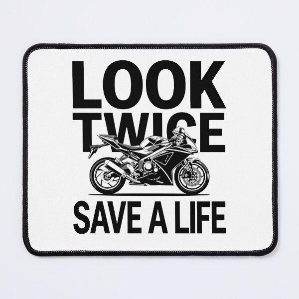 Item preview, Look Twice – Motorcycles Are Everywhere designed and sold by TwoWheels-shop.