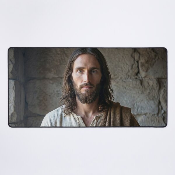 Item preview, Holy Face of Jesus: AI Reconstruction Based on the Shroud of Turin designed and sold by grmnts by KCC.