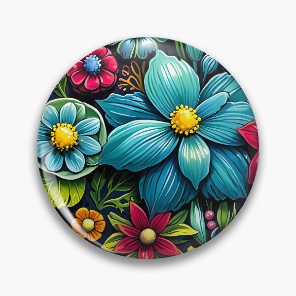 Item preview, Vibrant Fantasy Floral Garden designed and sold by ArtMorphStudio.