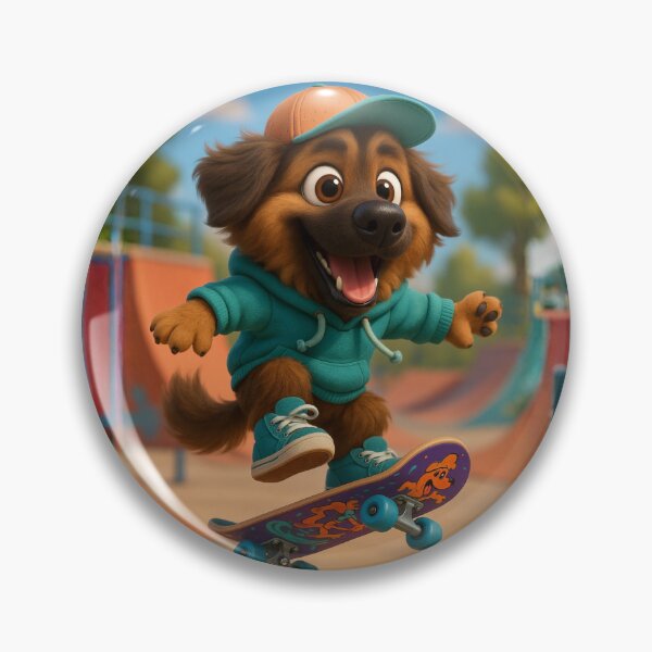 Item preview, Skater Leonberger designed and sold by Sillytoe.