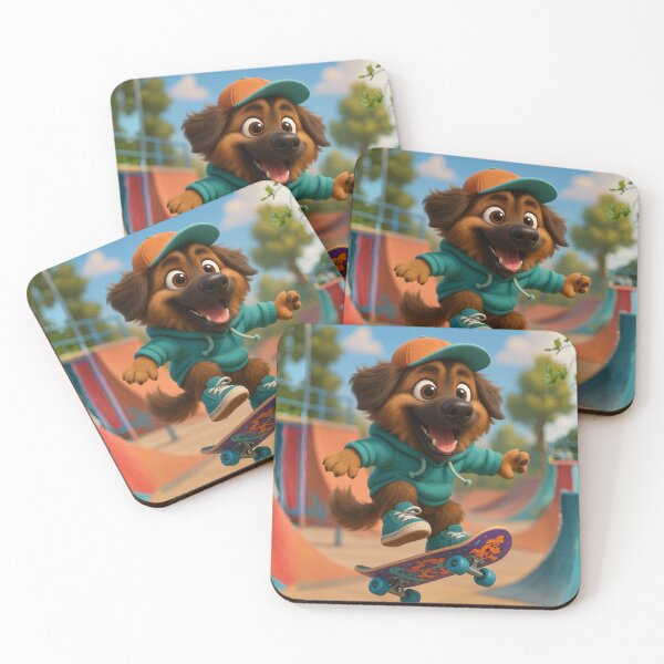 Item preview, Skater Leonberger designed and sold by Sillytoe.