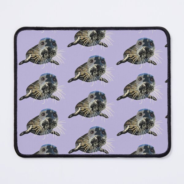Item preview, H is for Harbour Seal ,Harbour Seal – Coastal Marine Mammal Wildlife Illustration designed and sold by PrettylittlepastelUk.