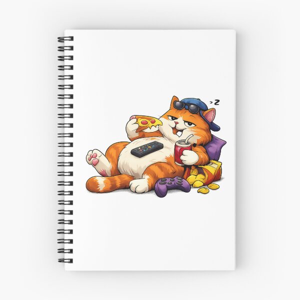 Item preview, Too Lazy To Meow – Funny Cat Sticker designed and sold by hafidoox.