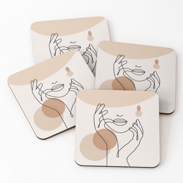 Item preview, Minimalist Woman Face 3 designed and sold by mrdvb19.