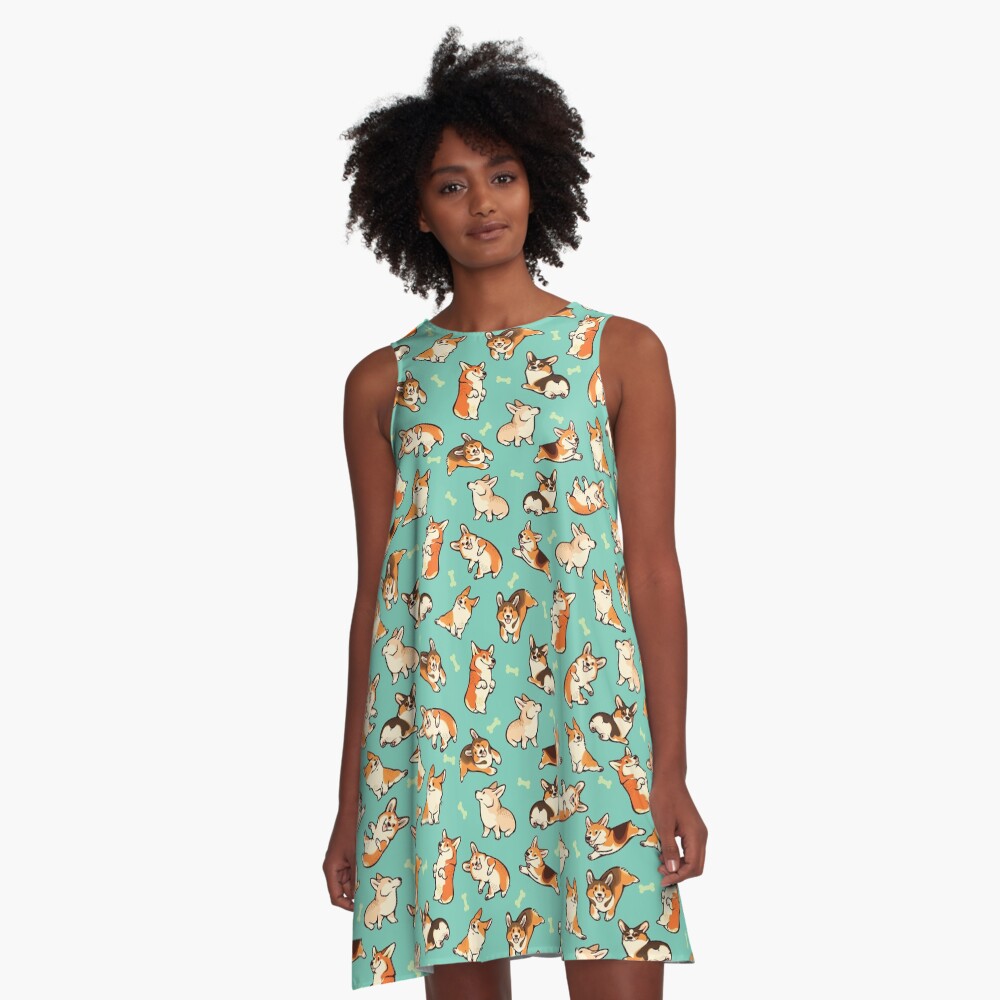 Item preview, A-Line Dress designed and sold by Colordrilos.