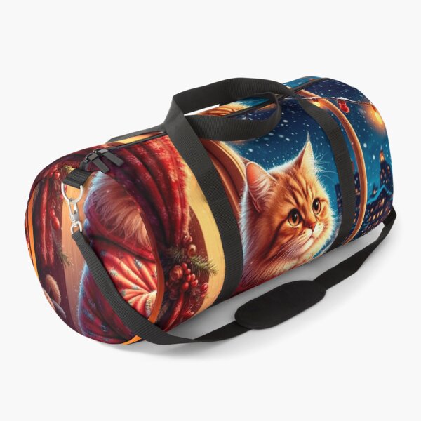 Item preview, Cozy Winter Cat by the Window with Hot Cocoa designed and sold by AmetistLight.