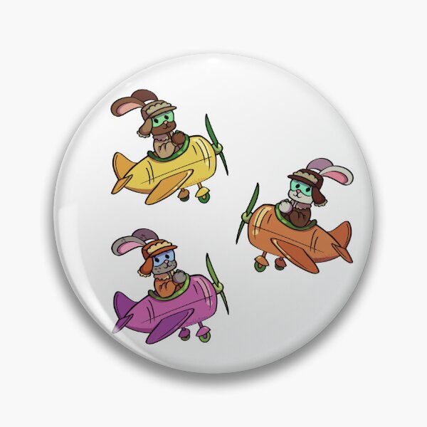 Item preview, Carrot Pilots - Funny Rabbits designed and sold by BumbleBites.