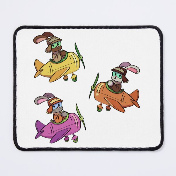 Item preview, Carrot Pilots - Funny Rabbits designed and sold by BumbleBites.