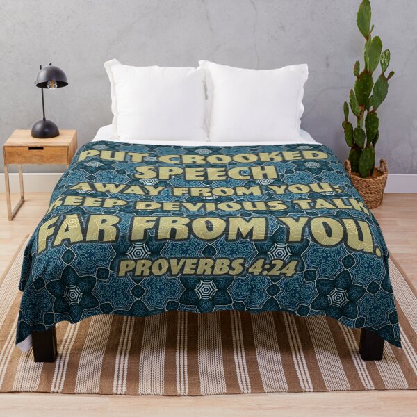 Item preview, Crooked Speech. Proverbs 4:24. designed and sold by UltraQuirky.
