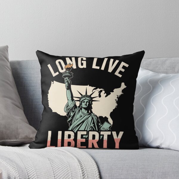 Item preview, Long Live Liberty - Statue of Liberty USA Vintage Patriotic designed and sold by DarylWelsh2024.