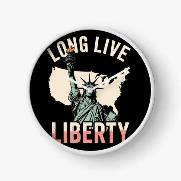 Item preview, Long Live Liberty - Statue of Liberty USA Vintage Patriotic designed and sold by DarylWelsh2024.