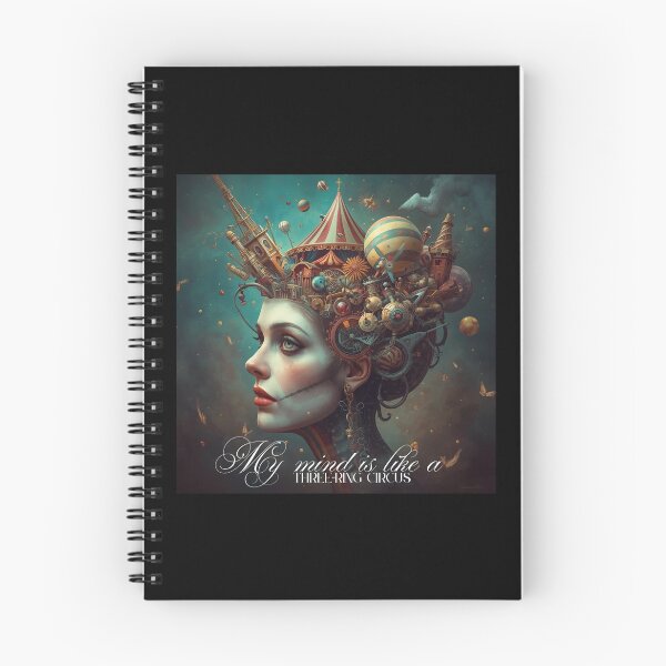 Item preview, My Mind Is a Three-Ring Circus designed and sold by DABIORA.
