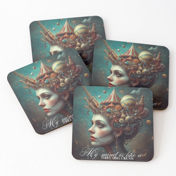 Item preview, My Mind Is a Three-Ring Circus designed and sold by DABIORA.