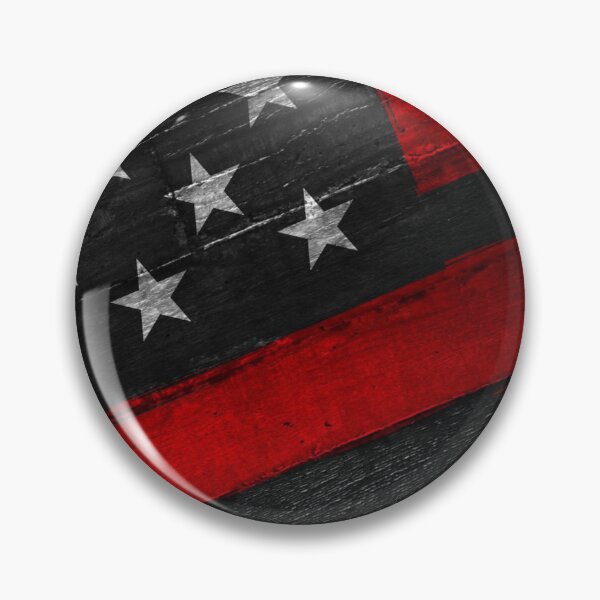 Item preview, American Rustic Red and Black Flag Distressed Wood Patriotic Design designed and sold by BestDetailer.